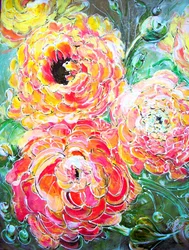 Flores de vivos colores