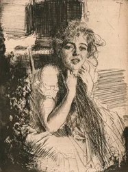 Retrato de Mlle Emma Rassmussen, 1904, 1906