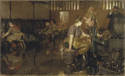 La pequeña cervecería, 1890