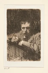 Un pintor-grabador (autorretrato)