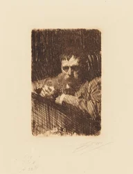 Grabador. Autorretrato