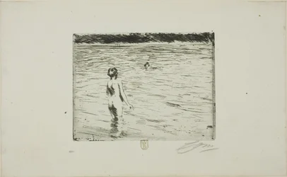 Madre bañando