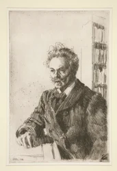 Retrato de agosto Strindberg