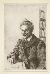 Retrato de August Strindberg