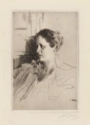 Retrato de la señora Ch. Nagel