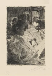 Lectura. El señor y la señora Charles Deering