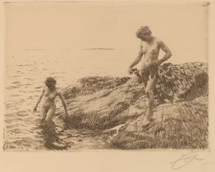 Skerries hacia el mar