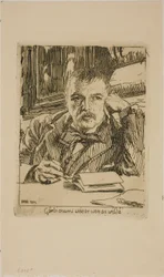 Autorretrato con Inscripción