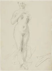 Desnudo Femenino de Pie