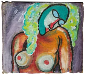 ULTRAJE A MODIGLIANI - MUJER DORMIDA