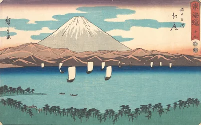 Ejiri, Número 19, de la serie Cincuenta y Tres Estaciones del Camino Tokaido