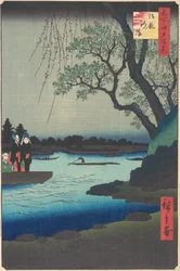Ommayagashi, Río Sumida, ca. 1857