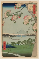 Santuario Suijin y Massaki en el río Sumida (Sumidagawa Suijin no Mori Massaki)