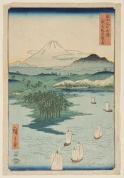 Yokohama en Noge en la provincia de Musashi (Musashi Noge Yokohama)