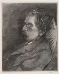 Retrato de J.P. Jacobsen