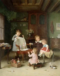 La familia feliz (tabla)