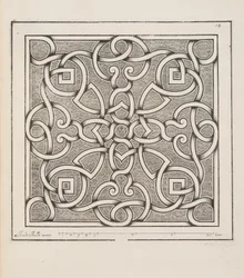 Diseño para Parterre, del Theatre des Plans et Jardinages, pub.1652