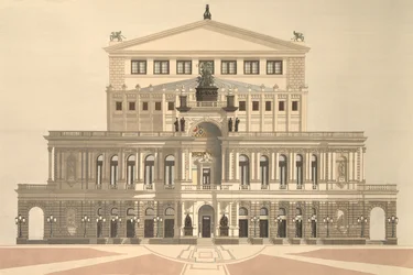 Ópera Estatal de Dresde, Alemania