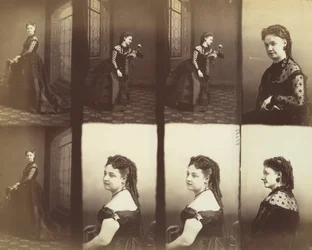 Amélie y Elise Gitteri, 1866