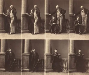 Monsieur Jadin e hijo, hacia 1860 (foto)