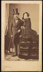 Napoleón III y Eugenia