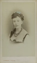 Retrato de Cora Pearl 1836-1886