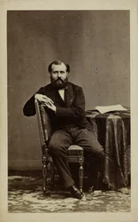 Retrato del compositor Charles Gounod 1818-1893