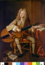 Retrato de Marin Marais