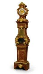 Regulador de cuarto de hora de Regencia, el movimiento por Thuret, c.1720
