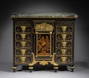 Gabinete de ébano, c.1690