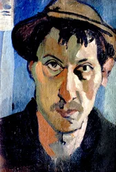 Retrato de André Derain c.1905-06 (óleo sobre lienzo)