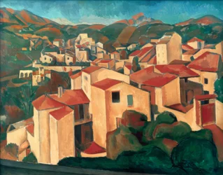 Vue de Cagnes (Vista de Cagnes)