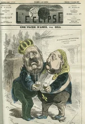 Un par de amigos, Hippolyte de Villemessant, director de Figaro y el Príncipe Philippe d