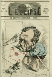 Alphonse-Auguste Duchesne de Gillevoisin, Marqués de Conegliano, Diputado de Besançon. Portada en "L