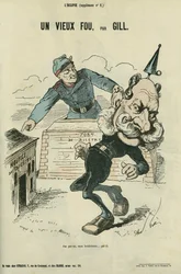 Un viejo tonto, caricatura de Guillermo I de Alemania (1797-1888). Suplemento en 