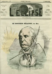 Auguste Nelaton (1807-1873), cirujano francés. Portada en 