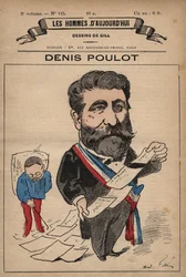 Caricatura de Denis Poulot (1832-1905) de 