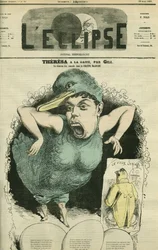 Emma Valendon dit Theresa (1837-1913), cantante en 