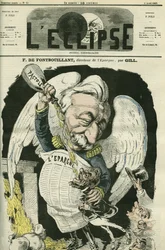 F. de Fontbouillant, director de Epargne. Portada en "L