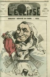 Jean Girault (1825-1909), molinero y político francés. Portada en “L