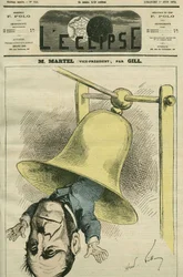 Louis-Joseph Martel (1813-1892), político francés. Portada en “L