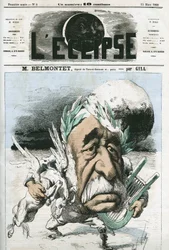 Louis Belmontet (1799-1879), poeta y político francés. Portada en 