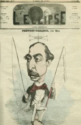 Lucien Anatole Prevost-Paradol (1829-1870), crítico literario francés. Portada en “L