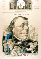 Philippe Ricord, cirujano y venereólogo francés, 1867