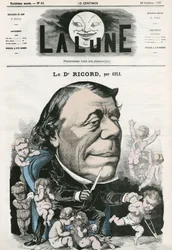 Retrato del Doctor Ricord, médico francés