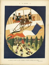 Ilustración de André Helle (1875-1945) en Le Rire