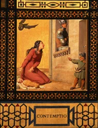 El Bien y el Mal: Desdén (detalle)