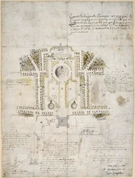Proyecto para ajardinar el jardín y el parque de la Queen’s House, Greenwich, 1662