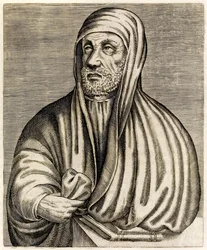 Avicena o Ibn Sina: polímata persa, de True Portraits por André Thévet publicado en 1584