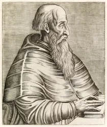 Pietro Bembo, de True Portraits por André Thévet publicado en 1584